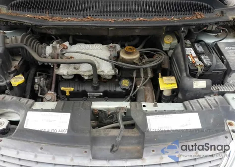 2001 Chrysler Town & Country Limited из США, поврежденный, VIN 2C8GP64L71R145415